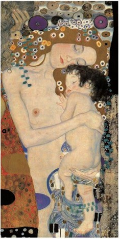 Quadro MOTHER AND CHILD KLIMT 