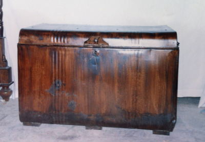 Cassapanca in legno resta