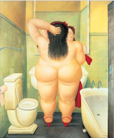Quadro THE BATH BOTERO 