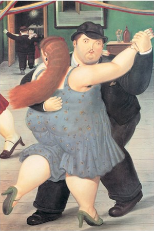 Quadro DANCERS 1987 BOTERO 