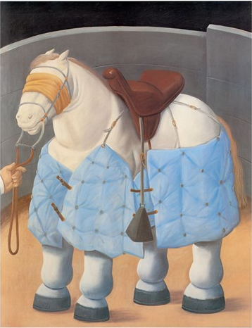 Quadro CABALLO DEL PICADOR BOT